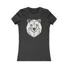 Stained Glass Polar Bear Women's Tee Shirt