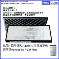 在飛比找樂天市場購物網優惠-適用PANASONIC 國際牌 NANOE濾網組HEPA+活