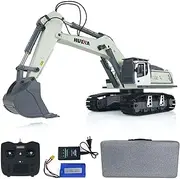 wheelfun Kabolite 1/14 RC Excavator 599 Metal RTR Remote Control Digger Model Sound Light RC Hydraulic Heavy Machine