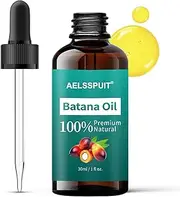 AELSSPUIT Batana Oil 30ML-100% Cold-Pressed Vegan Hair Oil for Growth & Care | Organic Scalp Treatment to Strengthen Roots & Thicken Hair