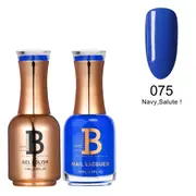 Billionaire Gel Polish UV LED & Nail Lacquer Duo 075 Navy, Salute! 15ml