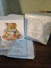 Cherished Teddies Avon Linda ABC and 123 Girl Dressed as a teacher figure.