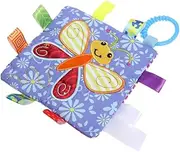 SAFIGLE Tag Toys for Babies Infant Toy Toys for Infants Newborn Toys Baby Appease Hand Towel