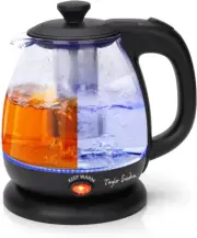Taylor Swoden Electric Kettle with Tea Infuser, 1L Small Electric Tea Kettle wit