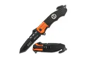 M-Tech USA Emergency Services Safety Knife 127mm Closed (K-MT-740EM)