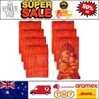 8Pcs Mesh Onion Storage Bags, Breathable Drawstring Produce Bags for Vegetables