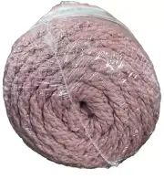 1 x 90M Roll Pepperell USA Bonnie 6mm Macrame Craft Cord - Teaberry - Sealed