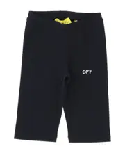 Off-White Kids Logo Printed Shorts 12Y Black