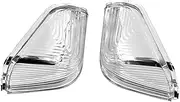 Turn Signal Lights for for Crafter 2006-2017 Car Wing Mirror Glass Indicator Lamp LED Rearview Mirror Turn Signal Light Turn Signal Lights(Left)