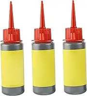 Graphite Powder, 3Pcs Graphite Powder Lubricant (60ml Each), Dust-Free Formula for Car Locks, Door Locks, Hinges, Tools – Long-Lasting Smooth Performance