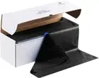 Goodluck 54 Inch X 300 Feet Plastic Table Cloths with Cutter 300 Feet, Black