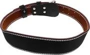 VICASKY Workout Support Belts For Men And Women Fake Leather Fitness Waist Belt Adjustable And Comfortable Back Support Belt 130cm