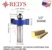Tideway Carbide Pro WL-1225-7 1/2"X 1/2 Slot with Bearing 1/2" shank router bit