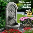 Wall Mount Water Feature 80CM Solar Fountain Freestanding Panel Solar Water Pump