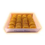 Pumpkin Macaron Cookies Gift Box - 24 Count