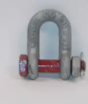 High Capacity Anchor Shackle w/ Round Pin - 6,600 lb. WLL - 1/2 in