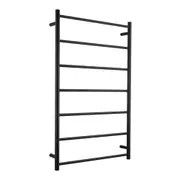 Radiant Matte Black 700 x 1130mm Square Non Heated Towel Rail BSLTR02
