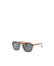 Persol Square Frame Sunglasses 50 Gray