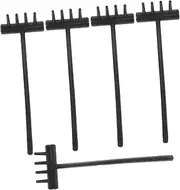 5pcs Mini Rakes for Sand Table Sandbox Rake Tools for Garden Decor Lightweight and Easy to Store for DIY Zen Gardens and Sand Tray Crafts