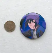 Sasuke Uchiha Naruto Shippuden Skater Round Can Badge Pin Bell House
