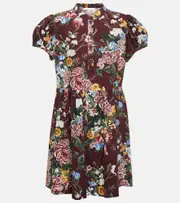 [See By Chloe] See By Chloé Floral cotton minidress AU 6 multicoloured