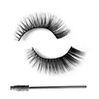 1 Set Faux Eyelash Soft Extension Thin Long Wispy Natural False Lashes Long