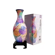 Pintoo Vase Colorful Leaves 3D Puzzle Model Assembly Kit