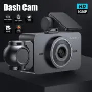 Dash Cam HD 1080p Car Dual Lens Front/Rear/Inside Video Recorder Camera WIFI 64G