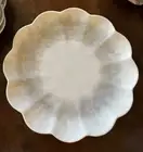 Rachel Zoe Opal Tulip Dinner Plates Set of 4 NEW