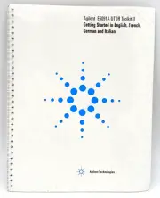 Agilent Technologies E6091A OTDR Toolkit II Getting Started Guide