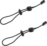 2pcs Elastic Rope Securing Cords for Hiking Poles Versatile Carry Tie Strap for Outdoor Sports Backpack Attachments Durable Climbing Stick Fixing