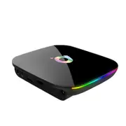 Android 9.0 Q Plus Smart TV Box 4GB RAM 32GB ROM Quad Core H.265 USB3.0 2.4G WiFi Set Top Box 4K TVBOX TV Media Player - 4GB 32GB