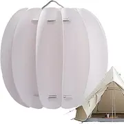 Replacement Lamp Shades - Camping Lampshade Pumpkin-Shaped Small Lamp Shades | Flame Retardant Light Protector Lantern Mantles for Outdoor Camping