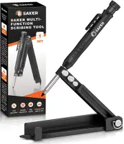 Multi-Function Scribing Tool- Construction Pencil- Aluminum Alloy Scribe Tool wi