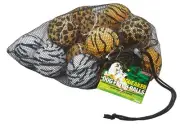 Unique Sports Dog Fetch Squeaker Balls Animal Prints 18 Pack Squeaker Ball