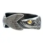 Cute Fish Open Ring 925 Sterling Silver Unique Rings