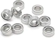 DSJATPX MR85ZZ ABEC-7 10PCS 5X8X2.5 mm Miniature Bearing Steel Ball Bearings L-850ZZ
