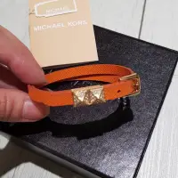 在飛比找蝦皮購物優惠-正品Michael Kors愛馬仕橘皮帶鑽飾手環 Nords
