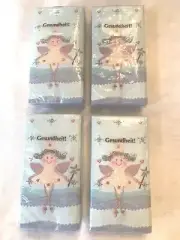 Gusundheit! Pocket/Purse Mini TISSUES / Lot of 4