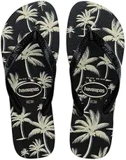 [havaianas] Men's Aloha Blackblackwhite Flip-Flop