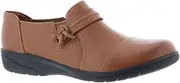 [Clarks] Womens Cheyn Madi, Dark Tan Leather, 10