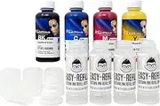 Ink Tec Sublinova Smart DTI Dye Sublimation Inks (Easy Refill Set (C,M,Y,K), 100ml)
