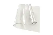 PVC Tablecloth Protector 107X213.4CM Clear Plastic Table Cloth Cover Transparent