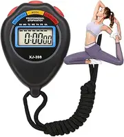 Sports Stopwatch - Digital Sports Stopwatch, Accurate Time Measurement | Fitness Digital Sports Stopwatch with the Segmented Time Feature, Digital Electronic Waterproof Stopwatch for Sport Hiking