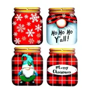 Xmas Accessories Hanging Tin Party Favor Supplies Gift Warm Christmas Gift