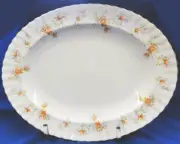 ROYAL ALBERT PEACH ROSE Oval Platter Medium NEW NEVER USED made in England