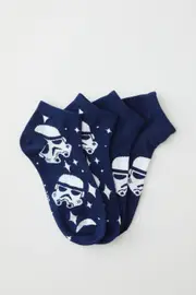 [Typo] Typo - Star Wars 2 Pk Of Ankle Socks - Lcn luc star wars stormtrooper (m/l) SOLID LCN LUC STAR WARS STORMTROOPER (M/L)