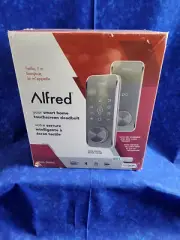 ALFRED DB2S Smart RFID Deadbolt Lock with Key (Satin Nickel) BRAND NEW SEALED
