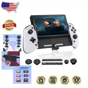 Customizable Controller Grip for Nintendo Switch & OLED with Six-Axis Motion
