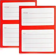 GLADFRESIT Postage Labels, 50PCS Envelope Label Sticker Self Adhesive Address Labels Printed Address Labels for Mailbox Envelope